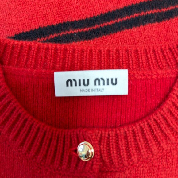 Miu MiuShetland knit cardigan - Picture 11 of 11